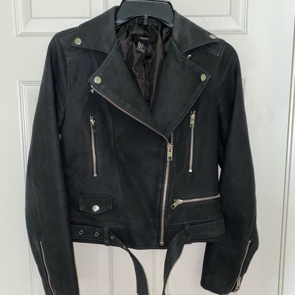 Forever 21 Black Leather Jacket